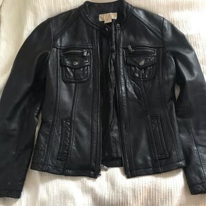 Michael Kors Leather Jacket! Excellent condition